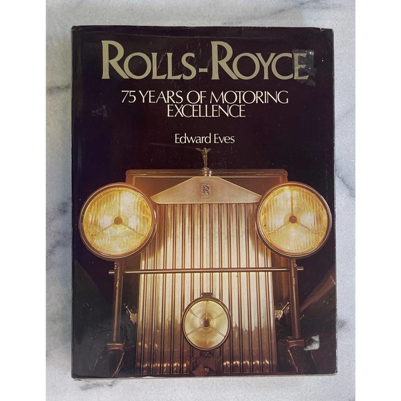 Vintage Rolls Royce Coffee Table Book - Picture 1 of 7